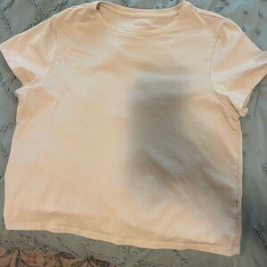 Old Navy Cream Crop Top